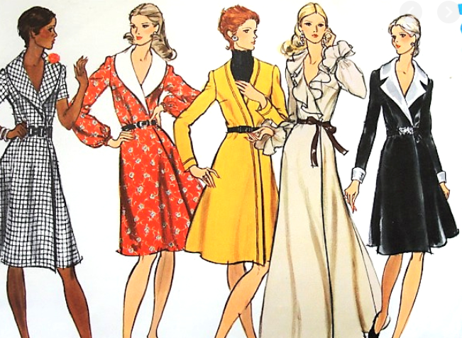 1970's- The Wrap Dress – What We Wore
